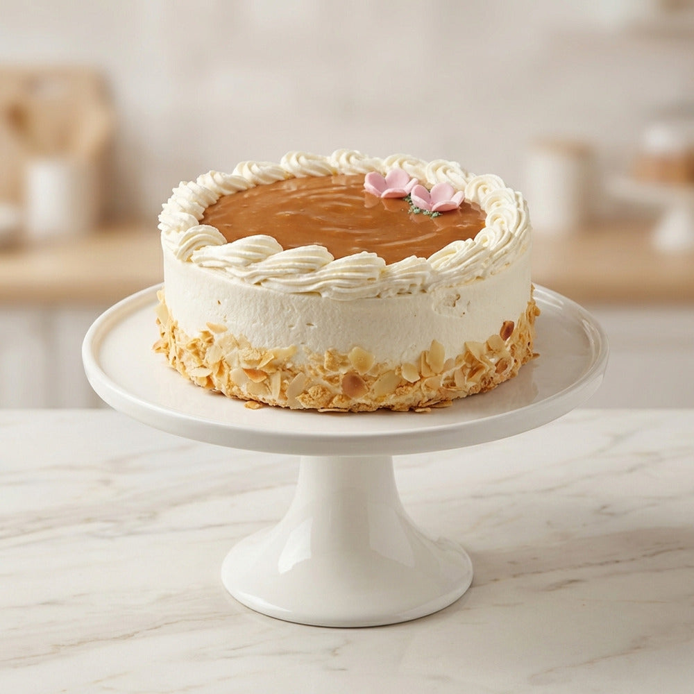 Kinuskikermakakku (Vähän laktoosinen)